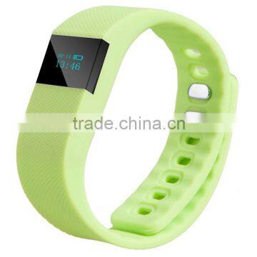TW64 anti-lost sport bracelet, smart and running meter step bracelet