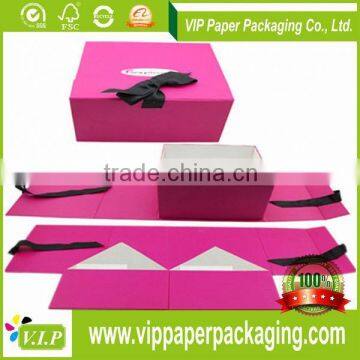 CHINA FACTORY MAGNETIC COLLAPSIBLE PAPER BOX