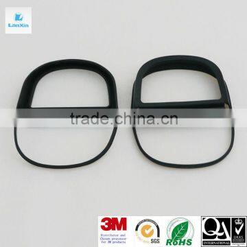 Custom black rubber seals