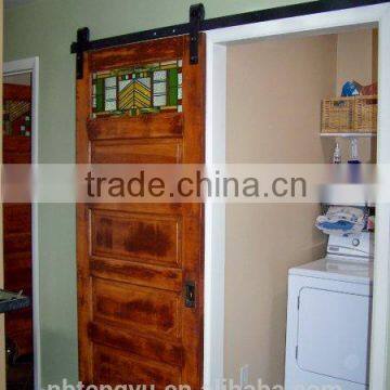 Flat track sliding door hardware/ wooden door hardware