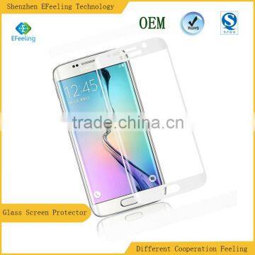New Arrival !! Samsung s6 Edge Plus Use 3D Full Cover Membrane Tempered Glass Screen Protector photo-3