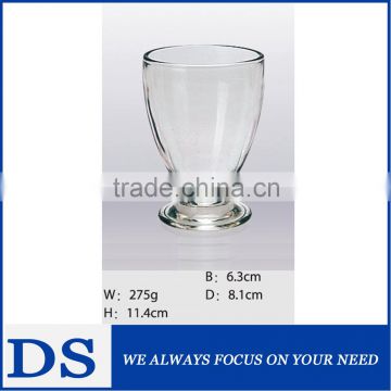 Clear icecream glass cup, pudding glass cup, milk tea glass cup