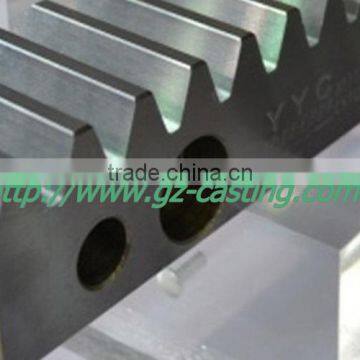 China supplier OEM&customized low cost steel gear rack