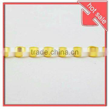 light gold aluminum metal decorative handbag chain, bag hardware, China