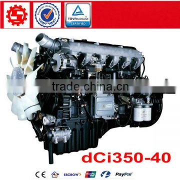 Euro4 350HP Dongfeng diesel engine dCi350-40 Engine for truck