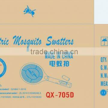 QX705D-1 Cheap Big Net Electric Mosquito Mosquito Killer Bat With 2 AA Batteries photo-2