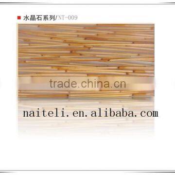 Modern Big Slab 3-form Bamboo Resin Panel