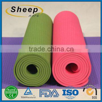 Wholesale Anti slip 5mm eco friendly colorful style yoga mat supplier