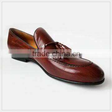 2016 New Arrival Tassle Shoes Slip On Leather Shoe photo-2