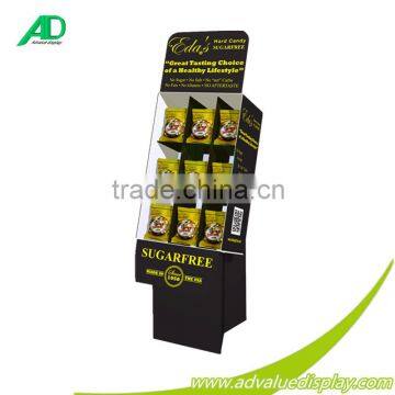 Customized style retail cardboard stand paper display in store