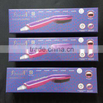 Digital Hair Straightener Brush LCD & MCH Heater (NOT PTC) WhatsApp 008613509227307 photo-6