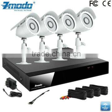 Zmodo Outdoor Camera 4 Channel DVR System