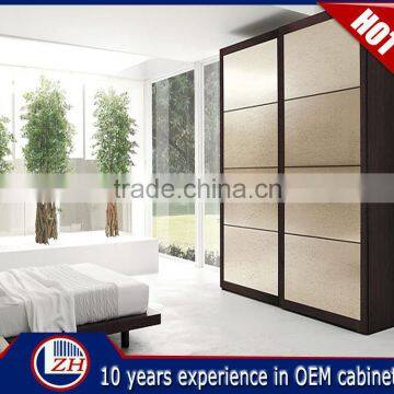 New Arrival Wall Mounted Double Color Wardrobe Closet Design Furniture Bedroom