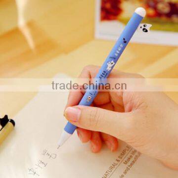 Best Promotional Gift DIY Creative Stationery Kid Personalized Novelty Gel Pen Cartoon Black Cat and White Dog Tag Ballpoint Pen photo-4