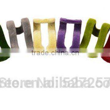 10Pcs Clothes Cloth Hanger Flocking Easy Hook Closet Organizer Home Creative Mini 2016 Hot Sale photo-4