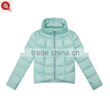 China factory hot style light lady short down jacket