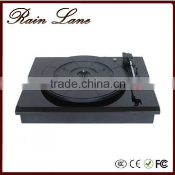 Rain Lane High end piano varnish high glossy retro turntable record player