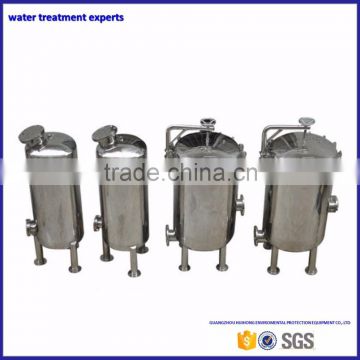 stainless steel cartridge filter housing