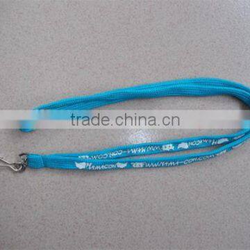 Wholesale nylon lanyard braided neck lanyard