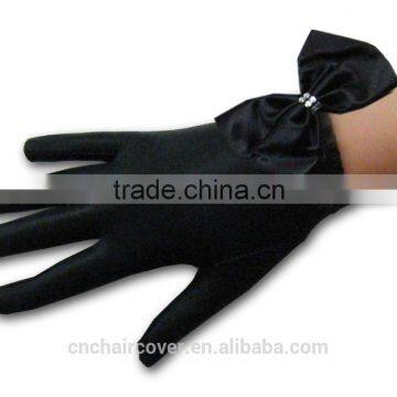High Quality Satin Gloves For Women photo-4