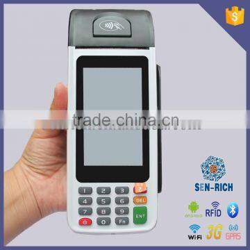 Handheld Mobile Card Reader Intergrated with Payment,Printer,Smart POS Solution