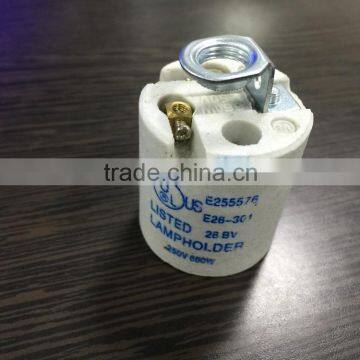 E26 UL Approved Porcelain Edison Screw Lampholder photo-5