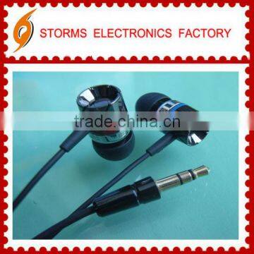 Highly quality Metal Earphones in-ear earphone with high bass