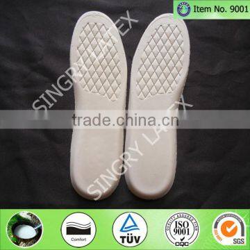 with hot sale trendy design comfort sport latex insole