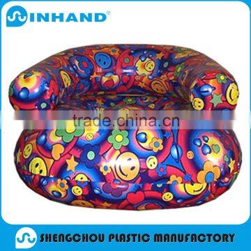 customised zodiac CMYK pvc inflatable sofa chair, home furniture general use sofa promotional