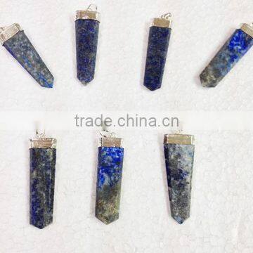 Lapis Lazuli Flat Pendants | crystal healing jewelry Wholesale