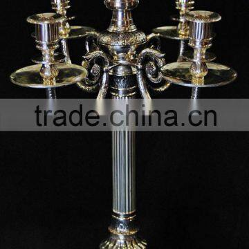 Promotional Fantastic Simple Metal Candle Holder Centerpiece Candelabra photo-4