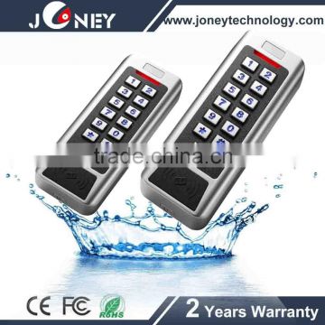 IP68 waterproof Access control system with metal rfid keypad reader