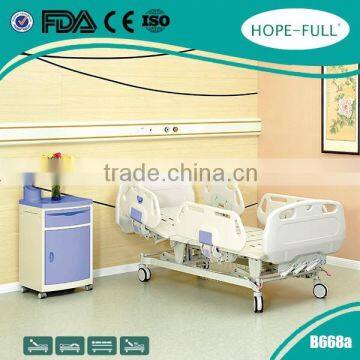 Adjustable sickroom Metal Hospital Bed