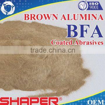 280 # Brown Aluminum Oxide BFA for Abrasive Cloth Roll