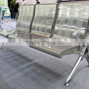 5 Seater Durable Stainless Steel Office Waiting Chairs photo-5