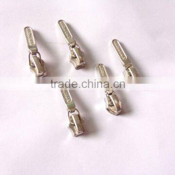 Customized zipper slider metal puller OEM hardware