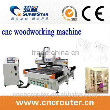 ATC 1325 9.0kw HSD spindle tool changer woodworking cnc router 4 axis