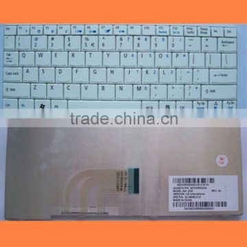 Genuine laptop Keyboard for Acer Aspire One A150 white