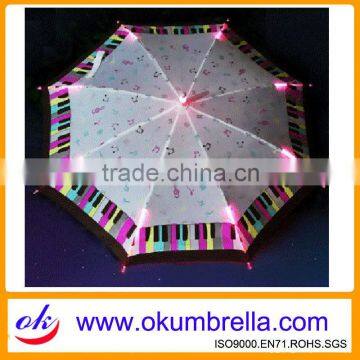 23"x8k SHENZHEN LED Flashing Umbrella from Factory