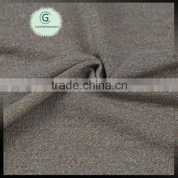 Shaoxing Factory price polyester cotton warp knitted terry hacci fabric