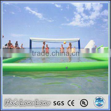 Inflatable Water Volleyball Pitch Game For Water Park Field