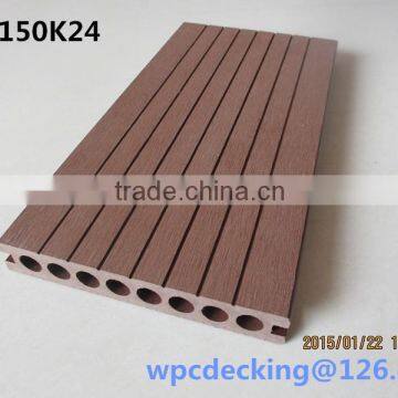 WPC material waterproof Interlocking outdoor patio flooring