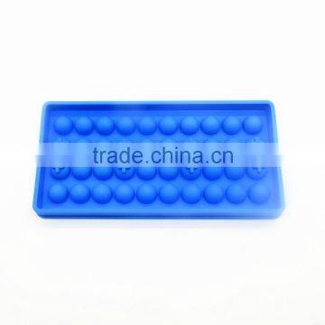 2016 New BPA Free FDA Food Grade 40 Cavity 12mm Round Sphere Silicone Chocolate Mould Ball photo-5