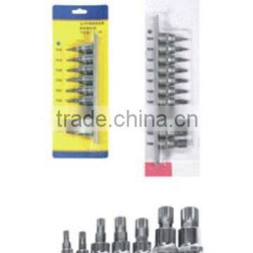 1/4" &3/8" &1/2" Dr. bit socket set