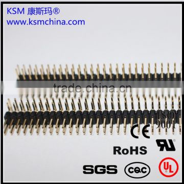 2.54mm Right angle pin header male 1*40 2*40 pin connector