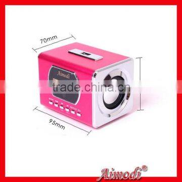 2015 Hot New Products Rechargeable Protable Digital Speaker With tf Card Function