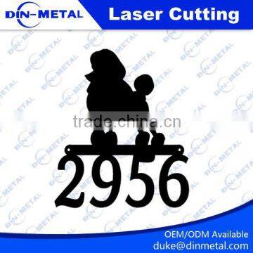 Laser Cutting Cnc Stainless Steel Letters Words Number and Logo photo-2