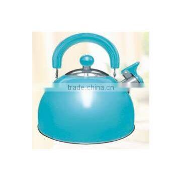 2.5Ltr Colorful Hot Selling Household Water Kettle S/S Whistling Kettle