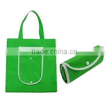 Nonwoven Shopping Bags with Printing, Measures 30 x 40cm, Foldable and Good Quality, Customized Printing Ways Accepted