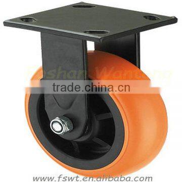 4''--8'' Industrial PU Swivel And Fixed Caster Wheel